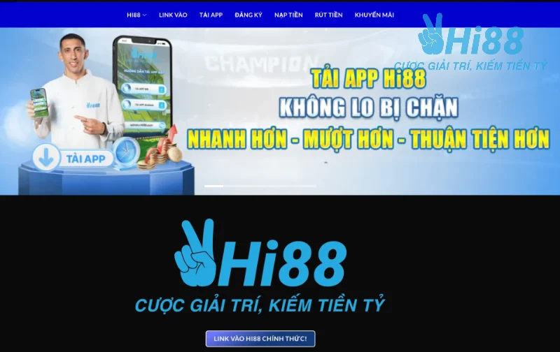 Truy cập Hi88 mọi lúc mọi nơi